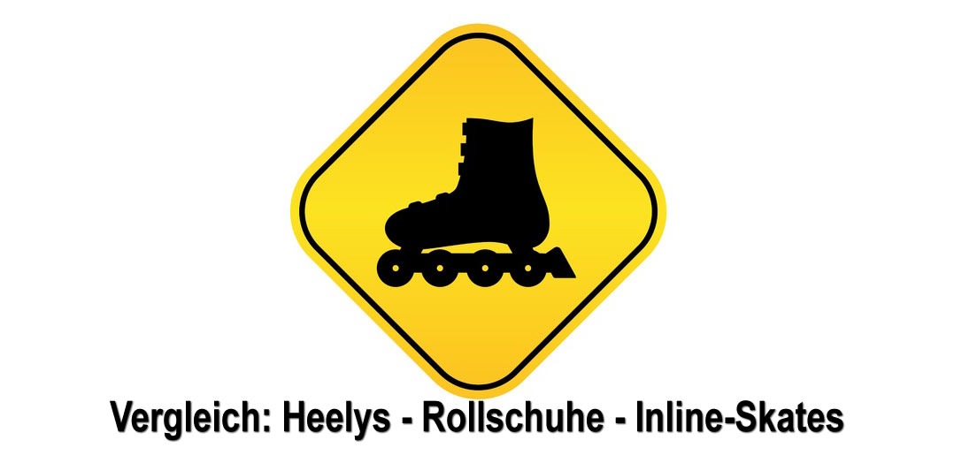 Rollende Schuhe im Vergleich